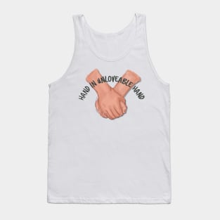 Hand In Unloveable Hand quote - No Children by The Mountain Goats Tank Top